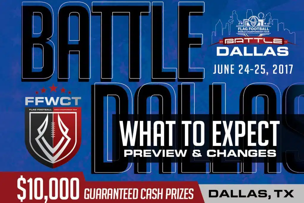 battle dallas flag football tournament